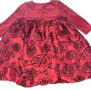 🌻Beautiful Girl’s Red Dress 5